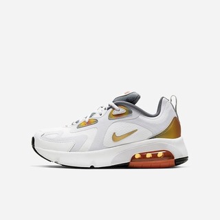 Pantofi Casual Nike Air Max 200 SE Fete Albi Portocalii Gri | UAVS-74813